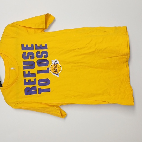Refuse To Loose Lakers Boys TShirt Size Small - Picture 3 of 5